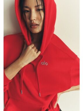 ALO Yoga Women's Bright Red Accolade Hoodie